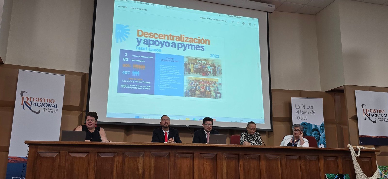 Evento Registro Nacional y OMPI